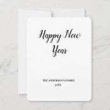 eenvoudige, minimale jouw tekst voor een nieuw jaa