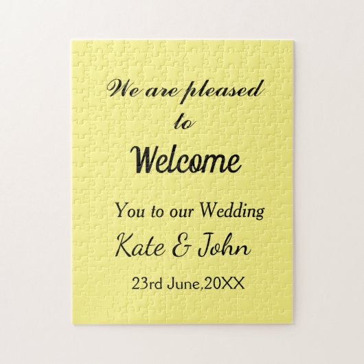 Eenvoudige minimale kalligrafie voegt jouw naam br legpuzzel (Verticaal)