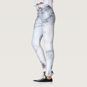 Eenvoudige, minimale kleurrijke strepen paarse gro leggings