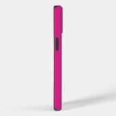 Eenvoudige minimale magenta gepersonaliseerd hot r Case-Mate iPhone case (Achterkant / Rechts)