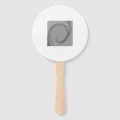 EENVOUDIGE MINIMALE MODERNE MONOGRAM ELEGANTE STIJ HANDWAAIER (Voorkant)