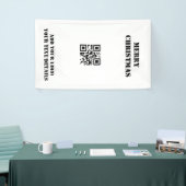 EENVOUDIGE MINIMALE MODERNE MONOGRAM ELEGANTE STIJ SPANDOEK (Beurs)