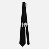 EENVOUDIGE MINIMALE MODERNE MONOGRAM ELEGANTE STIJ STROPDAS (Voorkant)