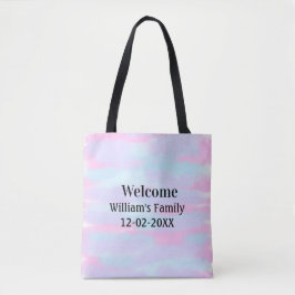 Eenvoudige Minimale Monogram logo Gepersonaliseerd Tote Bag