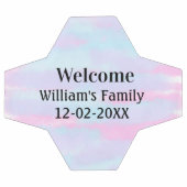 Eenvoudige Minimale Monogram logo Gepersonaliseerd Voetbal (Enkel)