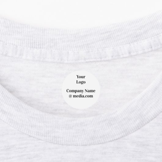 eenvoudige minimale naam hier aangepast LOGO-VERZE Labels (Aangebracht)