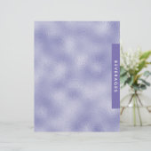 Eenvoudige minimale Paarse Folie Ontvanger divider (Staand voorkant)