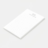 Eenvoudige minimale puntkomma's post-it® notes (Schuin)