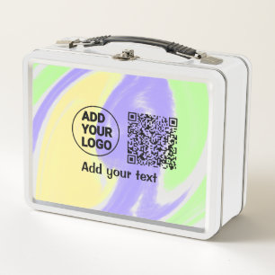 Eenvoudige minimale q r code logo toevoegen scan c