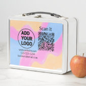 Eenvoudige minimale q r code logo toevoegen scan c (In situ)