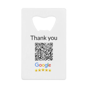 Eenvoudige minimale q r code logo toevoegen scan c creditkaart flessenopener