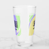 Eenvoudige minimale q r code logo toevoegen scan c glas (Rechts)