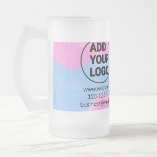 Eenvoudige minimale q r code logo toevoegen scan c matglas bierpul