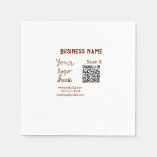 Eenvoudige minimale q r code logo toevoegen scan c servet