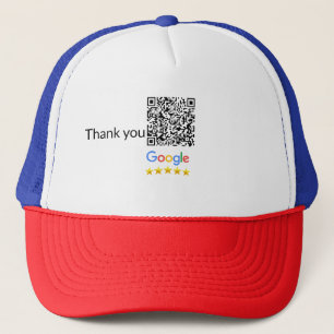 Eenvoudige minimale q r code logo toevoegen scan c trucker pet
