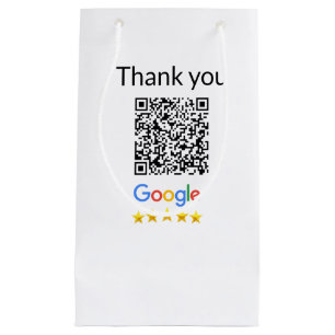 Eenvoudige minimale QR-code logo toevoegen scan co Klein Cadeauzakje