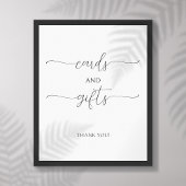 Eenvoudige minimale Script Vrijgezellenfeest Kaart Poster