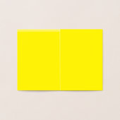 eenvoudige, minimale standaardkleur folie kaarten (Binnen)