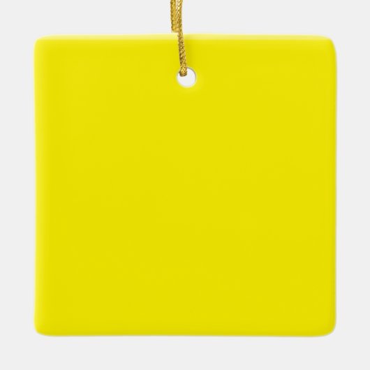 eenvoudige, minimale standaardkleur keramisch ornament (Voorkant)