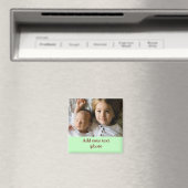 Eenvoudige minimale TOEVOEGING UW FOTO TEKST CHRIS Magneet (Insitu (Vaatwasser))