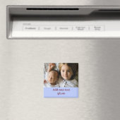 Eenvoudige minimale TOEVOEGING UW FOTO TEKST CHRIS Magneet (Insitu (Vaatwasser))