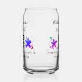 Eenvoudige minimale trouwwebsite Q R code voeg naa Blikvorm Glas (Links)
