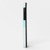 Eenvoudige minimale trouwwebsite QR-code voeg naam Case-Mate iPhone Case (Achterkant/links)