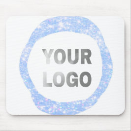 eenvoudige minimale voeg hier uw logo/ontwerp teks muismat