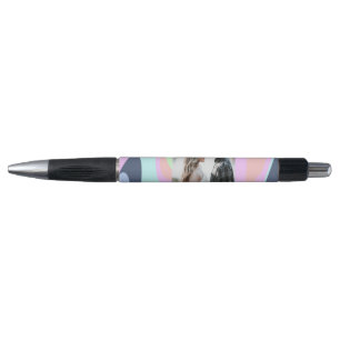 eenvoudige minimale voeg je naam foto pastel verf pen