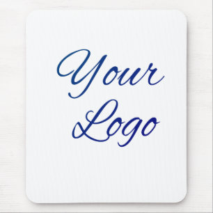 eenvoudige minimale voeg uw logo/ontwerp hier teks muismat
