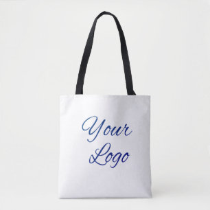 eenvoudige minimale voeg uw logo/ontwerp hier teks tote bag