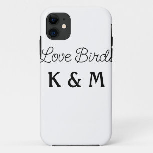 eenvoudige minimale voeg uw naam tekst liefde voge Case-Mate iPhone case