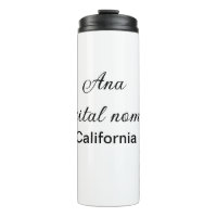 Eenvoudige minimale voeg uw naam tekst plaats cali