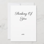 eenvoudige minimale voeg uw tekst toe denk aan jou (Voorkant)