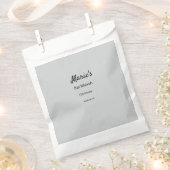 Eenvoudige minimale witte zwarte klassieker Edi Ba Bedankzakje (Geknipt)