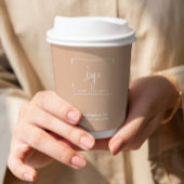 Eenvoudige minimale zakelijke Logo | Ondernemingen Papieren Bekers