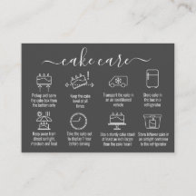 Eenvoudige minimalist dank u taart verzorging inst