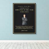 Eenvoudige minimalistische aangepaste Afbeelding z Canvas Afdruk (Insitu (Houten vloer))