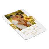 Eenvoudige, minimalistische aangepaste foto, nieuw magneet (Rechterzijde)