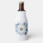 Eenvoudige minimalistische aangepaste Logo-fleskoe Flesjeskoeler (Fles Voorkant)