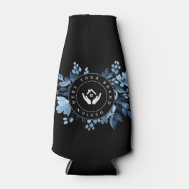 Eenvoudige minimalistische aangepaste Logo-fleskoe Flesjeskoeler