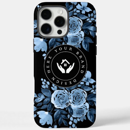 Eenvoudige minimalistische aangepaste Logo iPhone Case-Mate iPhone Case (Achterkant)