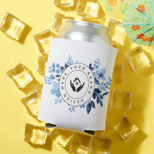 Eenvoudige minimalistische aangepaste Logo-Koelbox Blikjeskoeler (Insitu Zomer)