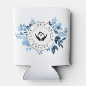 Eenvoudige minimalistische aangepaste Logo-Koelbox Blikjeskoeler (Achterkant)