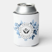 Eenvoudige minimalistische aangepaste Logo-Koelbox Blikjeskoeler (Blikje Achterkant)