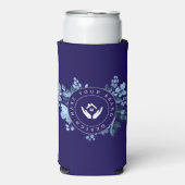 Eenvoudige minimalistische aangepaste Logo-Koelbox Seltzer Blikjeskoeler (Seltzer Voorkant)