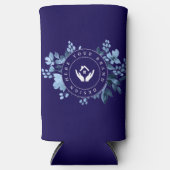 Eenvoudige minimalistische aangepaste Logo-Koelbox Seltzer Blikjeskoeler (Voorkant)