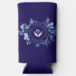 Eenvoudige minimalistische aangepaste Logo-Koelbox Seltzer Blikjeskoeler