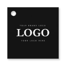 Eenvoudige Minimalistische Aangepaste Logo & Tekst