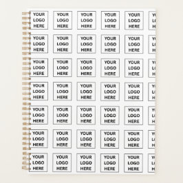Eenvoudige Minimalistische Aangepaste Logo & Tekst Planner